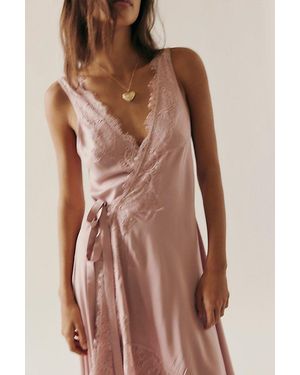 Nigel Preston Wrap Soho Dress - Brown