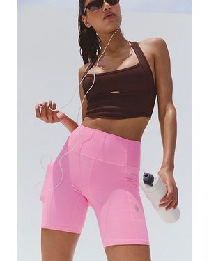 Fp Movement Never Better Pocket 7" Bike Shorts - Pink