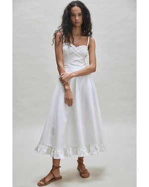 Free People Another Season Midi Dress - Grey