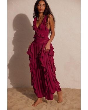 Free People Marsai Maxi Dress - Red