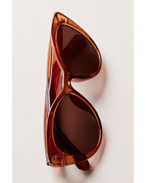 Free People Laurel Cat-Eye Sunglasses - Red