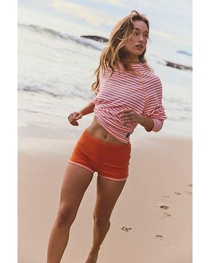 Fp Movement Top Notch Micro Shorts - Blue