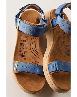 Woden Hey Day Sport Sandals By - Blue