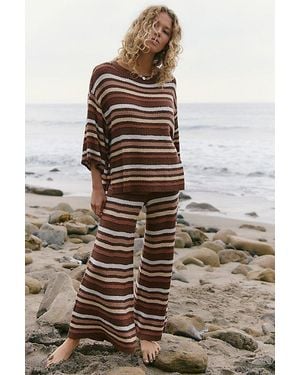 free-est Over The Jumper Set By - Brown