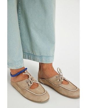 Jeffrey Campbell Yachting Day Boat Mules By - Blue