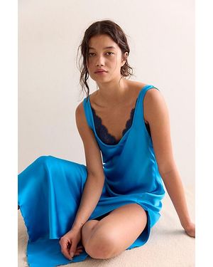 Intimately By Free People Simply The Best Maxi Slip Dress By - Blue
