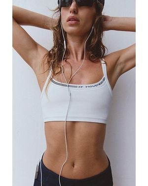 Fp Movement All Clear Logo Bra - Brown