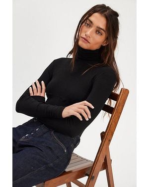 Agolde Wilma Bodysuit - Black