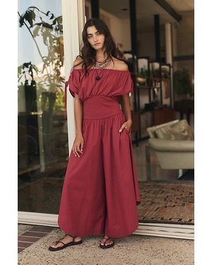 free-est Ambrose Cotton One-Piece Jumpsuit By - Multicolour