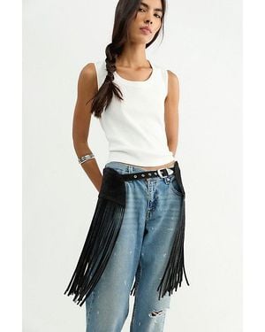 Urban Outfitters Clean Stride Skirt Belt - Black