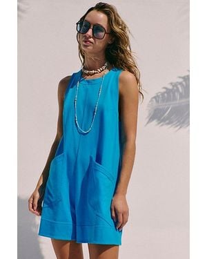 free-est Elliot Playsuit By - Blue
