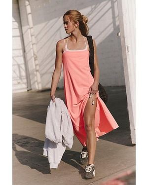 Fp Movement Hot Shot Strappy Dress - Red