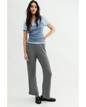 DONNI. The Jumper Rib Simple Trousers - Blue