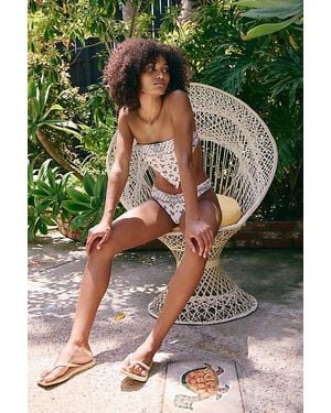 Montce Montce Lulu Printed Bikini Bottoms By - Green