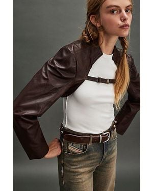 Urban Outfitters Bolero Top - Gray