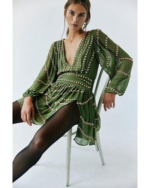 Jen's Pirate Booty Odyssey Mini Dress - Green