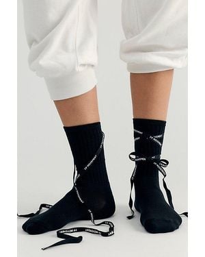 Fp Movement Laced Up Socks - Black