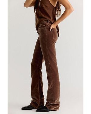 Haikure Carly Velvet Pants - Brown