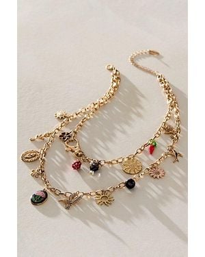 Free People Maxamillion Charm Necklace - Natural