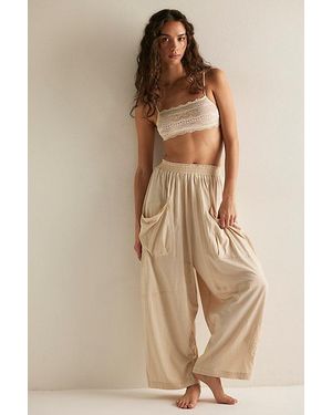 Intimately By Free People Night Mode Lounge Trousers By - Natural