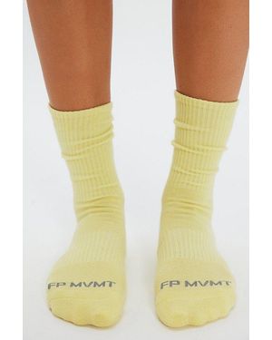 Fp Movement Bringing Buti Back Tube Socks - Yellow