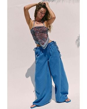 free-est Sun Dazed Trousers By - Blue