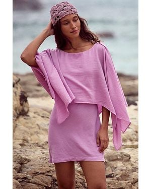Free People Dara Mini Dress - Pink