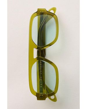 Elisa Johnson Jane Mini Sunglasses - Green