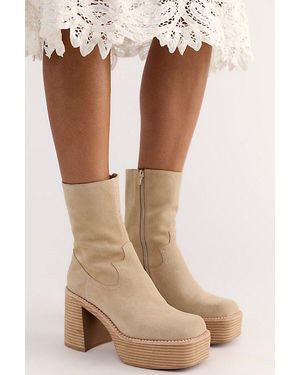 Jeffrey Campbell Empire Platform Boots - Brown