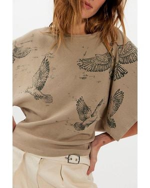 Ragabond In My Element Graphic Tee By - Natural