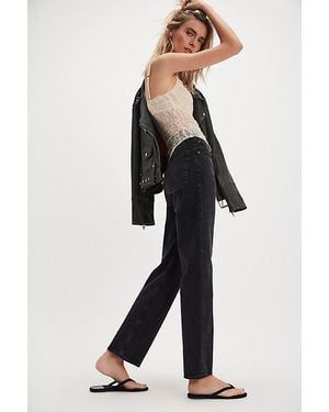 Agolde V-Waist Kelly Jeans - Black