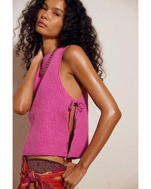 free-est Lizzie Jumper Top By - Pink