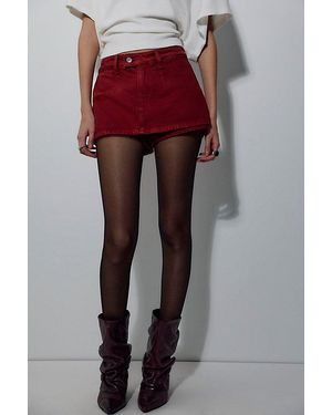 Free People Gallivanting Peekaboo Skort - Purple