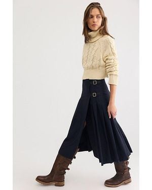 Barbour Delilah Midi Skirt - Blue