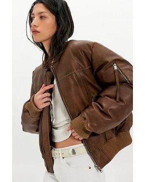 DEADWOOD Bofinger Bomber - Brown