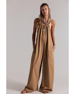Free People Freebird Jumpsuit - Brown