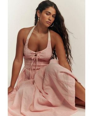 free-est A Masterpiece Maxi Dress By - Brown