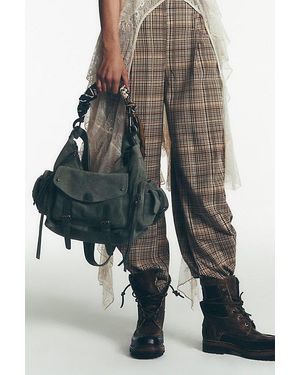 Free People Palermo Suede Shoulder Bag - Green
