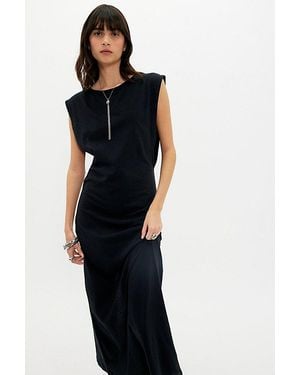 free-est Drift Street Cotton-Jersey Maxi Dress By - White