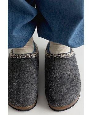 L.L. Bean L. L.Bean Wool Slippers - Blue
