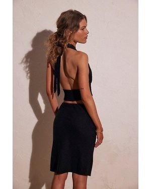 free-est My Little Midi Skirt By - Black