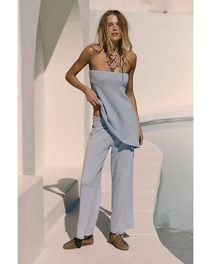 free-est Krista Cotton-Linen Jumper Set By - Multicolour