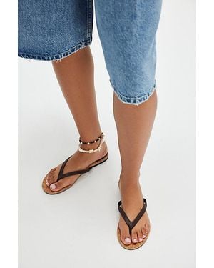 Jeffrey Campbell Byron Bay Thong Sandals By - Blue