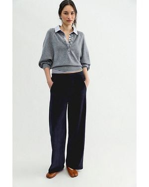 Free People Citizens Of Humanity Brynn Drawstring Trousers - Blue