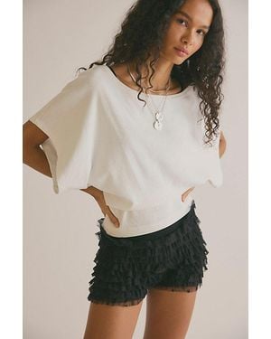 Intimately By Free People Feeling For Lace Shorties - Black