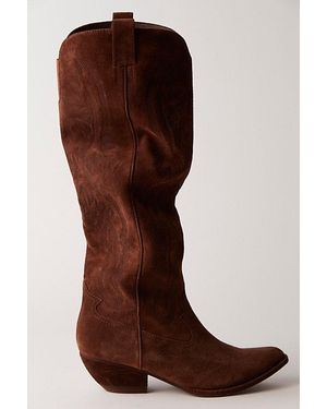 Jeffrey Campbell Harmonica Western Boots By - Brown