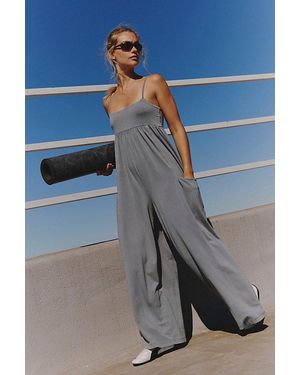 Fp Movement Hot Shot Strappy Onesie - Blue