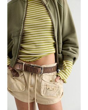 Free People Easy Does It Striped Tee - Natural