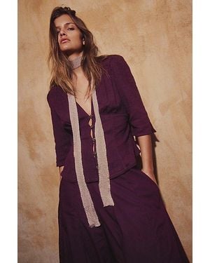 free-est Breanna Top By - Purple