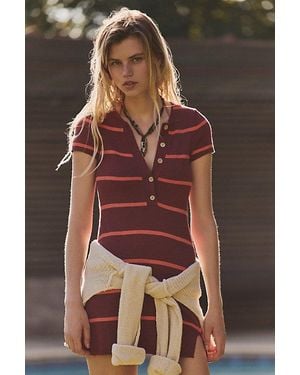 free-est Sinclair Jumper Mini Dress By - Brown